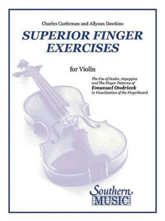 Superior Finger Exercises by Emanuel Ondricek 9781581062335