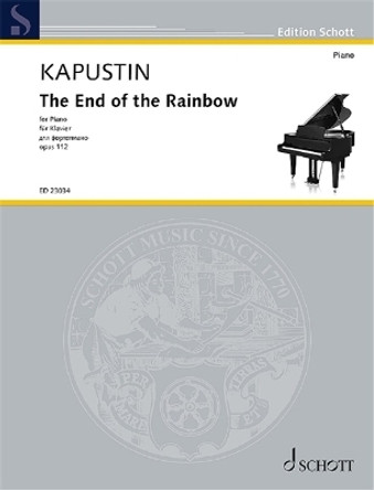 The End of the Rainbow Op. 112 Piano Solo by Nikolai Kapustin 9781705162088