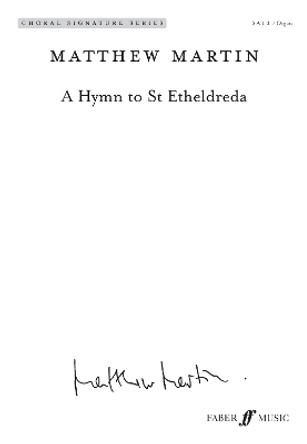 A Hymn to St Etheldreda by Matthew Martin 9780571571260