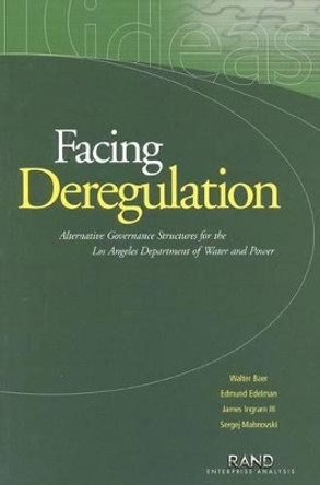 Governance in a Changing Market: The Los Angeles Department of Water and Power by Walter Baer 9780833028419