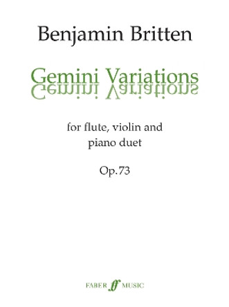 Gemini Variations by Benjamin Britten 9780571500147