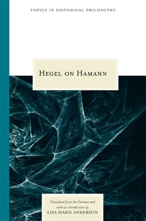 Hegel on Hamann by Georg Wilhelm Friedrich Hegel 9780810124912
