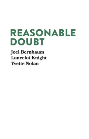 Reasonable Doubt by Joel Bernbaum 9780369103604