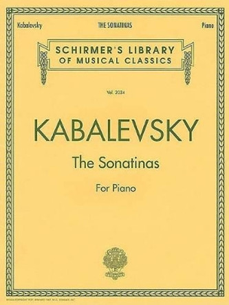 The Sonatinas by Dmitri Kabalevsky 9780793589272