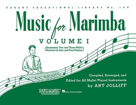 Music for Marimba - Volume I by Art Jolliff 9781540001542