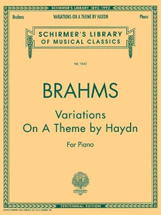 Variations on a Theme by Haydn by J. Brahms 9780793520589