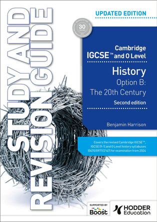 Cambridge IGCSE and O Level History Study and Revision Guide, Second Edition by Benjamin Harrison 9781398375062