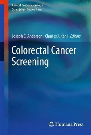 Colorectal Cancer Screening by Joseph Anderson 9781627038775