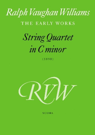 String Quartet in C Minor by Ralph Vaughan Williams 9780571520855