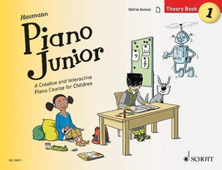 Piano Junior: Theory Book 1: A Creative and Interactive Piano Course for Children: Book 1 by Hans-Gunter Heumann 9781847614285