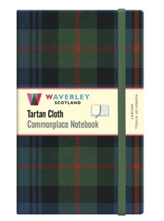 Murray of Atholl:: Waverley Genuine Tartan Cloth Commonplace Large Notebook (21cm x 13cm) by Ron Grosset 9781849344876