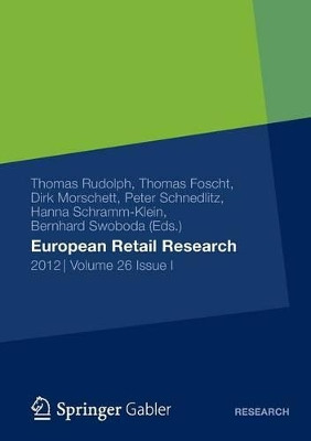 European Retail Research: 2012, Volume 26, Issue I by Thomas E. Rudolph 9783834942364