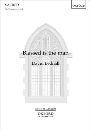 Blessed is the man by David Bednall 9780193524293