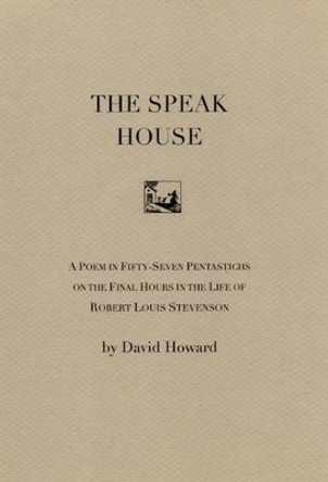 The Speak House by David Howard 9780473283643