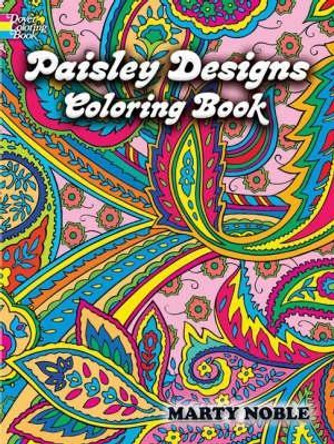 Paisley Designs Coloring Book by Marty Noble