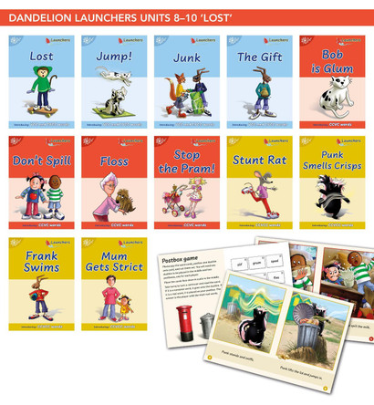 Phonic Books Dandelion Launchers Units 8-10 (Consonant blends and digraphs): Decodable books for beginner readers Consonant blends and digraphs by Phonic Books 9781907170348