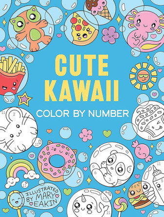 Cute Kawaii Color by Number by Mary Eakin 9780486851235