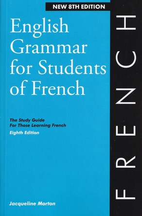 English Grammar for Students of French by Jacqueline Morton 9780934034586