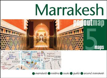 Marrakesh PopOut Map - pocket size pop up city map of Marrakesh by PopOut Maps 9781914515750