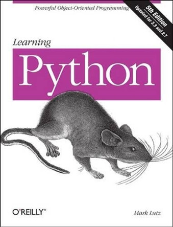 Learning Python by Mark Lutz 9781449355739