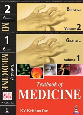 Textbook of Medicine: Two Volume Set Krishna Das 9789386056108