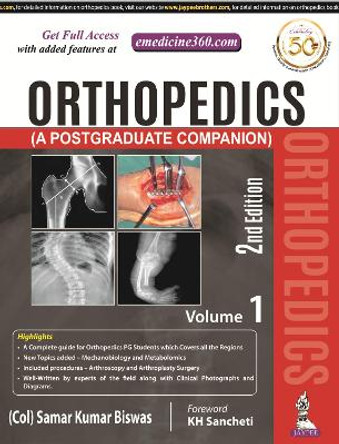 Orthopedics (A Postgraduate Companion) by Samar Kumar Biswas 9789389188271