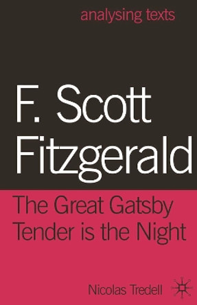 F. Scott Fitzgerald: The Great Gatsby/Tender is the Night by Nicolas Tredell 9780230292215