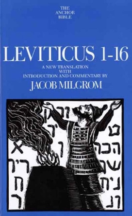 Leviticus 1-16 by Jacob Milgrom 9780300139402