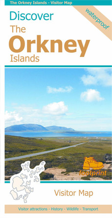 The Orkney Islands: Visitor Map by Footprint Maps 9781871149913