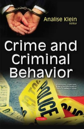 Crime & Criminal Behavior by Analise Klein 9781634855662