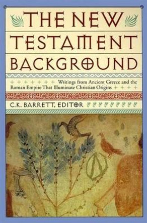 New Testament Background by Barrett 9780060608811