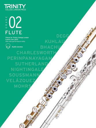 Trinity College London Flute Exam Pieces from 2023: Grade 2 by Trinity College London