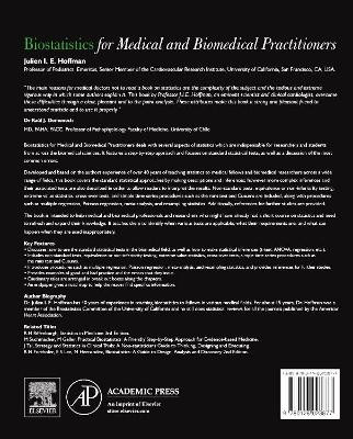 Biostatistics for Medical and Biomedical Practitioners by Julien I. E. Hoffman 9780128023877