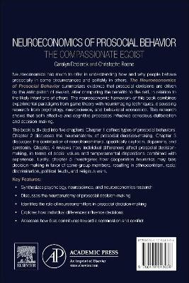 Neuroeconomics of Prosocial Behavior: The Compassionate Egoist by Carolyn Declerck 9780128013038