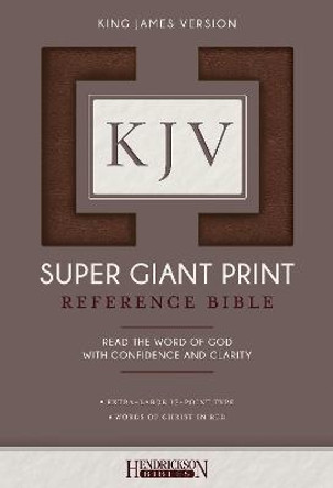 KJV Super Giant Print Bible by Hendrickson Bibles