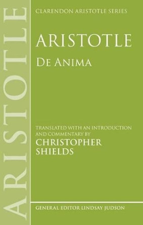 Aristotle: De Anima by Aristotle 9780199243440