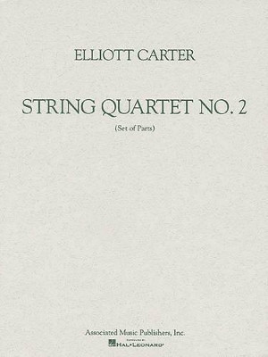 String Quartet No. 2 (1959): Set of Parts by Elliott Carter 9780634002526