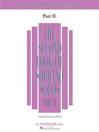 The Second Book of Solos by Joan Frey Boytim 9780634065637