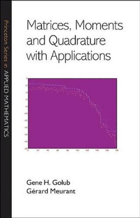 Matrices, Moments and Quadrature with Applications by Gene H. Golub 9780691143415