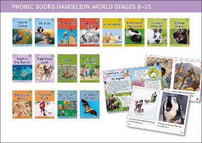 Phonic Books Dandelion World Stages 8-15 (Words with Four Sounds CVCC) by Phonic Books 9780744095920