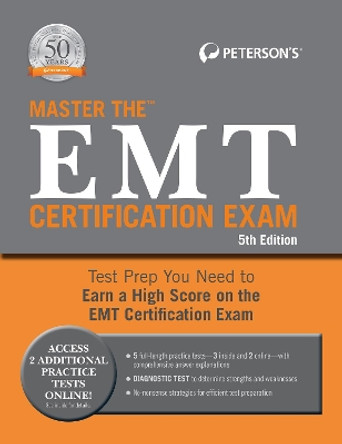 Master the EMT Certification Exam by Peterson's 9780768943641