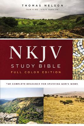 NKJV Study Bible, Hardcover, Full-Color, Comfort Print: The Complete Resource for Studying God's Word by Thomas Nelson 9780785220626