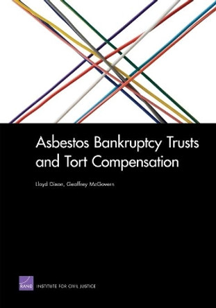 Asbestos Bankruptcy Trusts and Tort Compensation by Lloyd Dixon 9780833058348