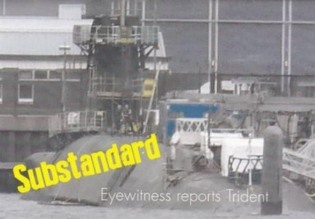 Substandard: Eyewitness Reports Trident by Tony Simpson 9780851248486