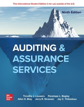 ISE Auditing & Assurance Services by Timothy Louwers 9781266285998