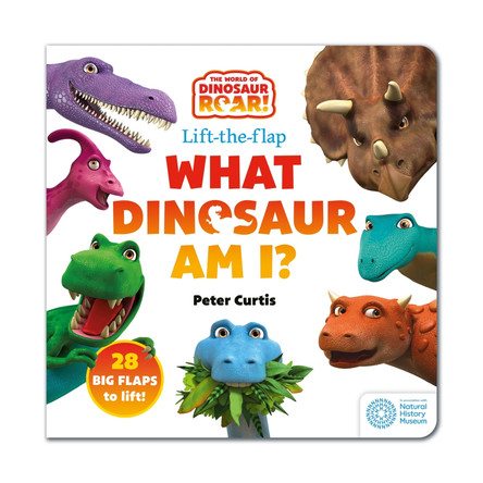 The World of Dinosaur Roar!: What Dinosaur Am I?: A Lift-the-Flap Book by Peter Curtis 9781408372784