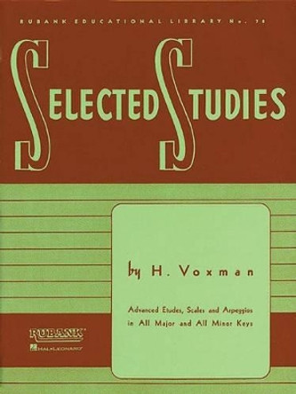 Selected Studies: For Clarinet by H Voxman 9781423445258