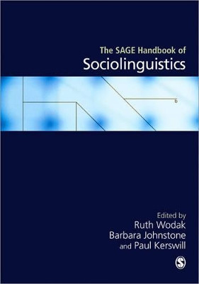 The SAGE Handbook of Sociolinguistics by Barbara Johnstone 9781446270592