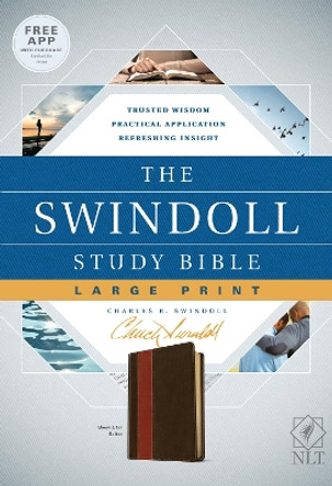 NLT Swindoll Study Bible, Large Print, The by Charles R. Swindoll 9781496433718