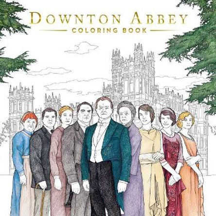 Downton Abbey Coloring Book by Gwen Burns 9781499806236